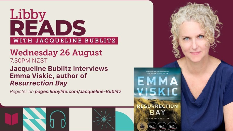 Libby reads interview Resurrection Bay